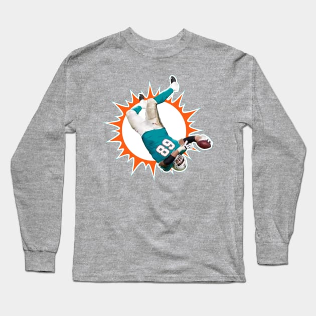 DOLPHINS INELIGIBLE Long Sleeve T-Shirt by thedeuce